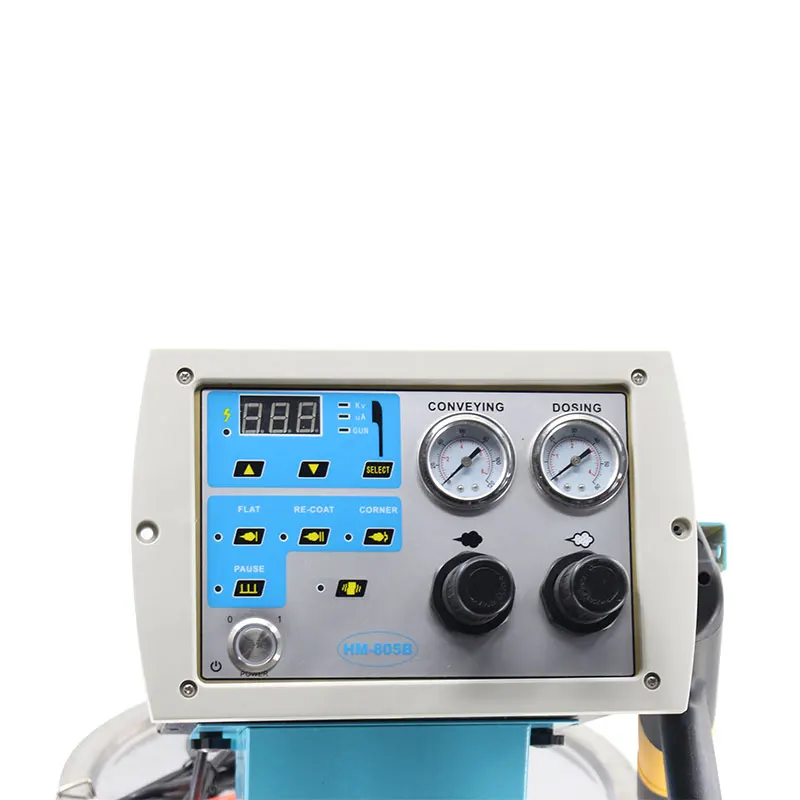 Industrial Powder Spray Intelligent Electrostatic Powder Coating Gun for Spraying Paint Metal Pump 30 Aluminum Provided 220v TT