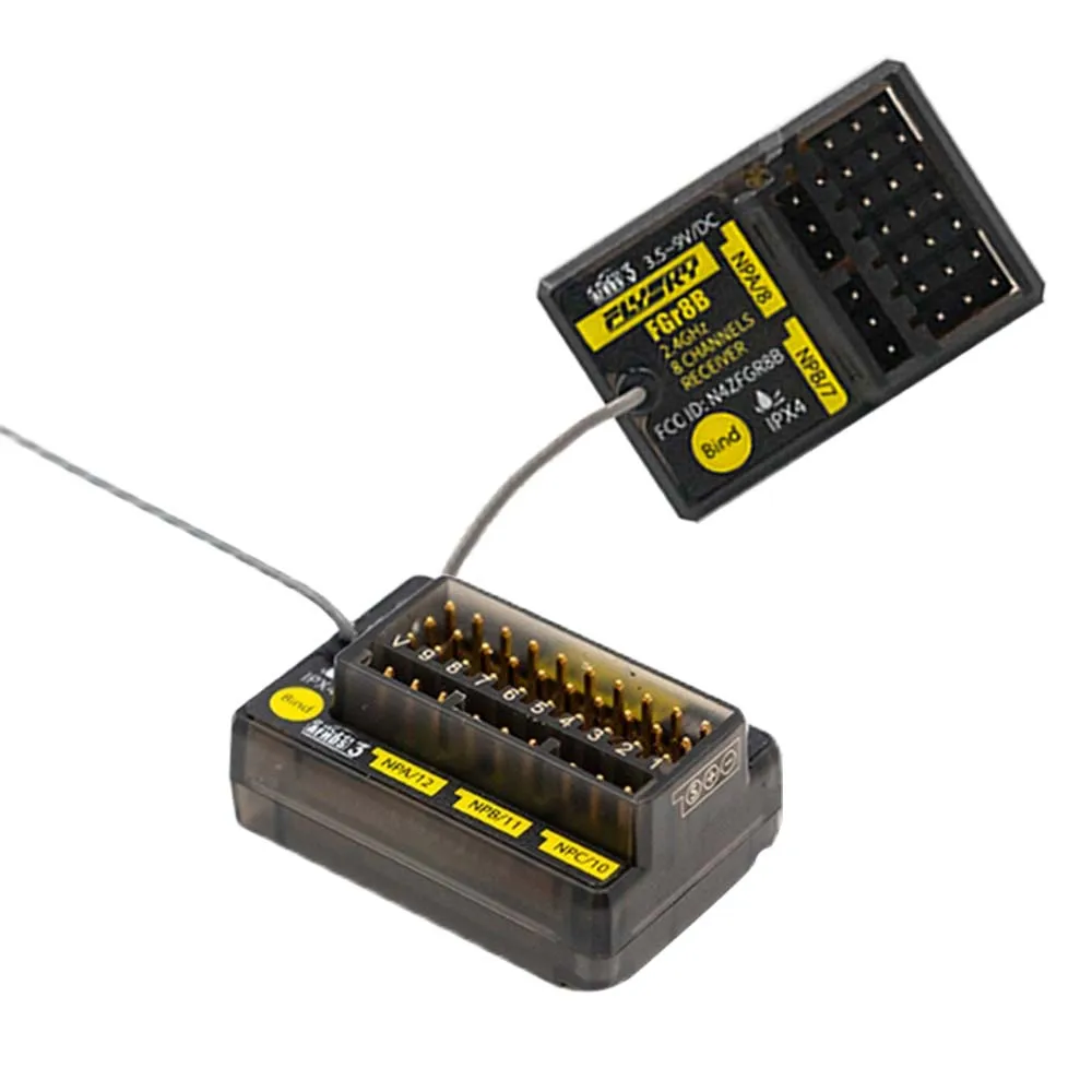 FLYSKY FGR4B FGR8B FGr12B 2,4 GHz 8/12CH Empfänger PWM PPM Ibus für afhds3 NB4 / PL18 / frm302 RC Fahrzeug / Schiff