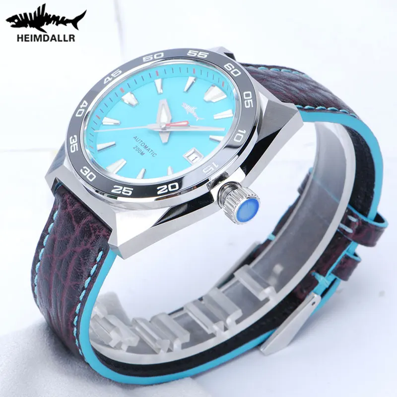 

Heimdallr Monster Diver men Watch Frost Blue Dial Sapphire Crystal NH35 Automatic Mechanical 200m Waterproof Full Luminous Watch