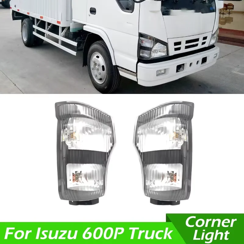 Car Headlight Turn Signal Light For Isuzu 600P Truck Car Front Bumper Corner Wide Light Turn Signal 8-98010891-0 8-98010892-0
