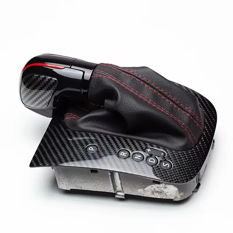 Voor VW Golf 6 MK6 GTI GLI Carbon DSG Pookknop Nieuwe Originele Versnellingspook Handbal Met Stofkap Auto-onderdelen