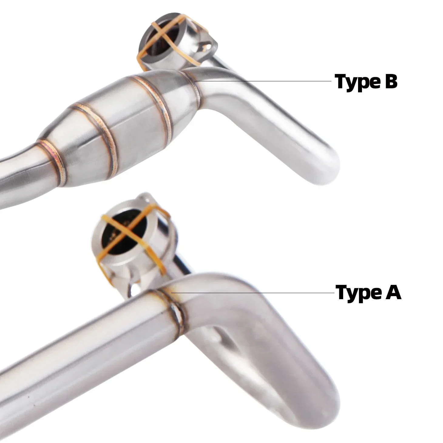 

TJ/Off-Road Motorcycle Exhaust Muffler Front Middle Link Tube For Honda CRF250L CRF300L/RALLY Dirt Bike Exhaust System Modify Pa