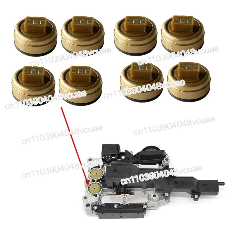 

8Pcs Transmission Pressure Sensor 02E 0D9 DQ250 0B5 DL501 DSG for VW Skoda Seat Clutch Gearbox Control Sensor