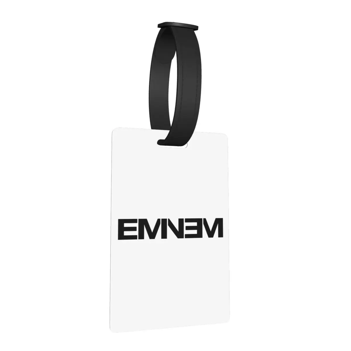 

Багажные бирки Eminem, аксессуары для чемодана, модные дорожные бирки для багажа, держатель этикетки, идентификационное имя, адрес