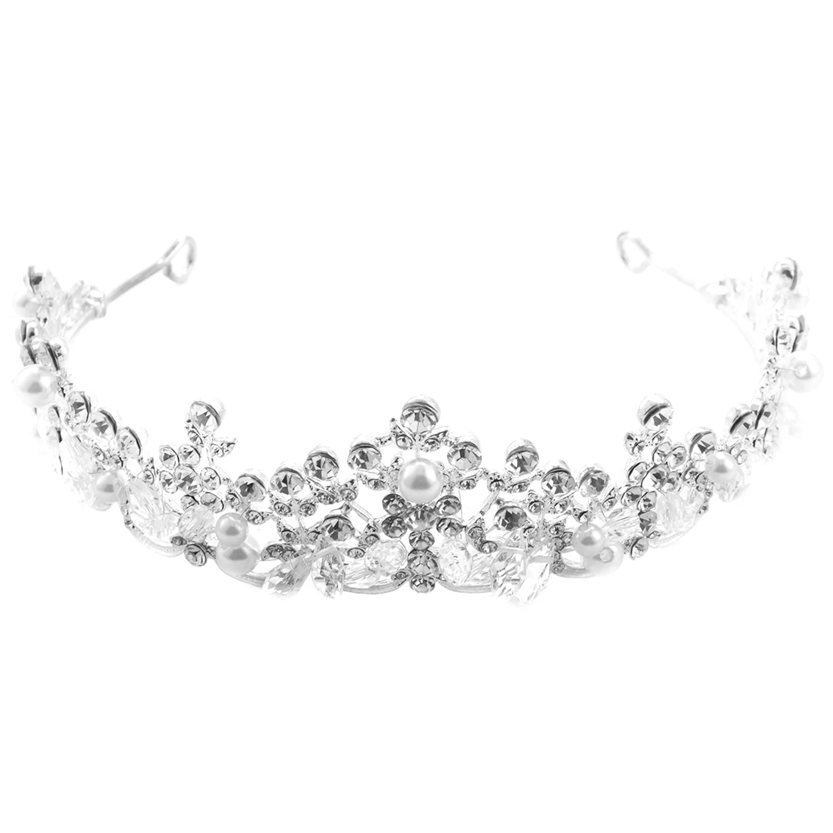 

Хрустальный головной убор принцессы головной убор для невесты Женский Аксессуары для волос в виде короны свадебные украшения
