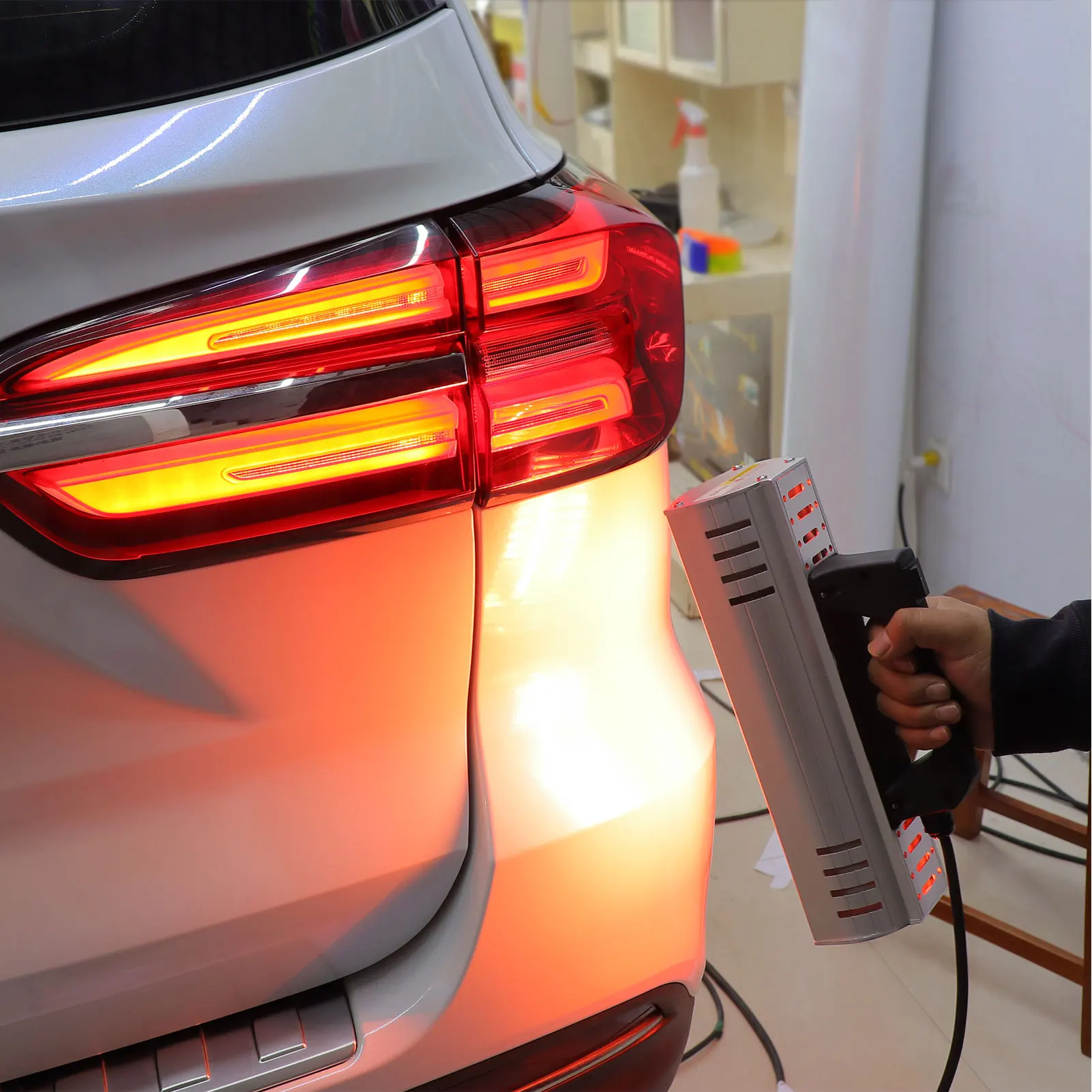 Infrared Paint Curing Lamp 1000W Infrared Paint Lamp Car Paint Drying Lamp Infrared Heater Car Body Repair Paint Curing System