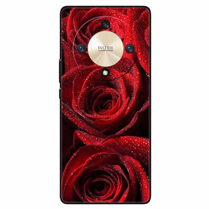 For Honor Magic6 Lite Case Protective TPU Soft Silicon Phone Covers for Honor Magic 6 Lite 5G Cartoon Painted MAGIC 6Lite Lovely