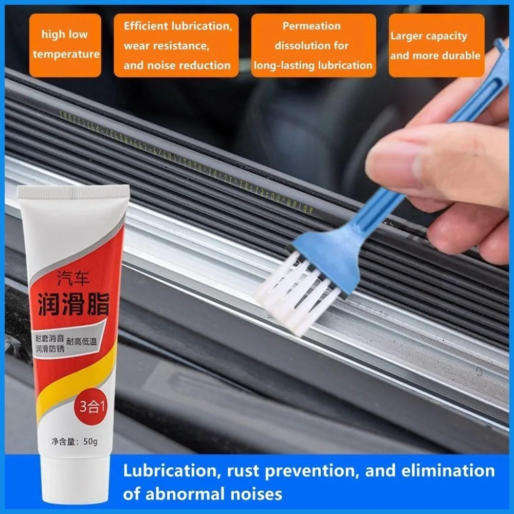 Noise Removal Lubricating Grease Professional for Car Multifunctional Machine Grease Oil Long Lasting Car Sunroof Track Slide