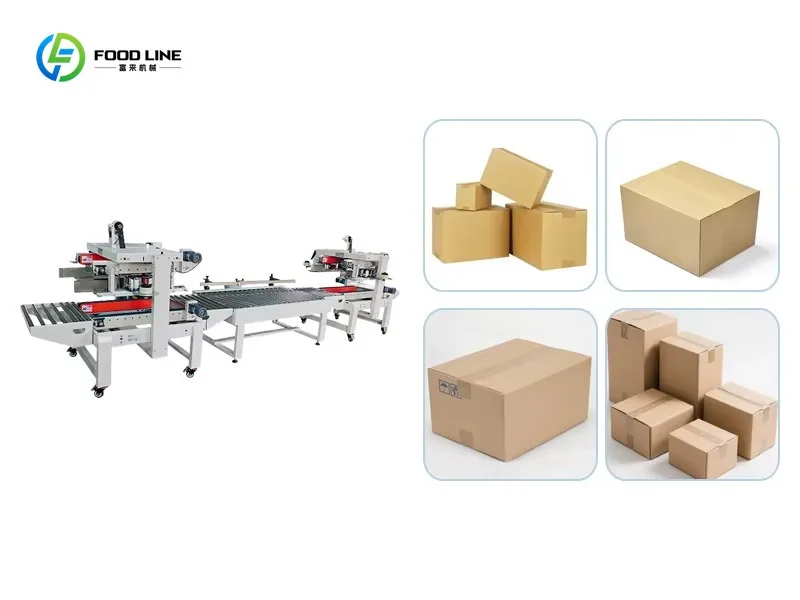 Customized Automatic Packaging Machine | Carton Sealing Machine | Solutions for Packaging and Sealing Cartons of Various Sizes