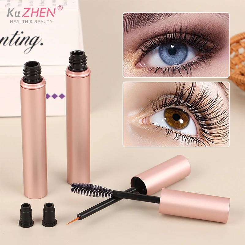 4ML Aluminum Tube Empty Mascara Tube Liquid Eyeliner Mascara Empty Bottle Eyelash Elongation Growth Bottle Refillable Containers