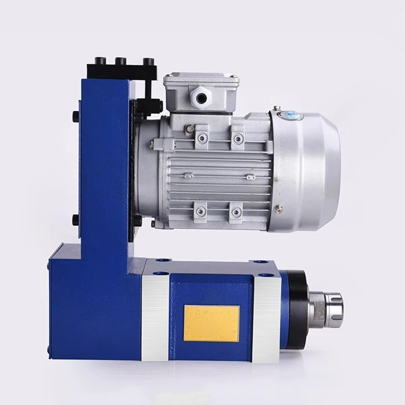 

ER25 boring, milling, drilling, power head machine tool, Spindle Power Head Unit 0.75KW Motor for Drilling Milling Machine