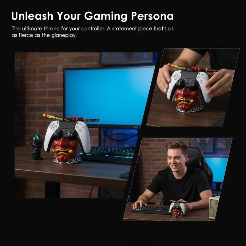 New God Of War Game For PS5/Xbox/PS4 Controller Creative Stand Unique Gamepad Stand Desktop Decoration Game Accessory - view 6