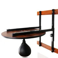 heavy thick wood boxing platform adjustable reflex speed ball punching bag boxing speed training ball platforms