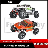 NEW RGT EX86180 PRO 1/10 Chaser Four Wheel Steering RC Car Remote Control Car Off-Road Climbing Car Toy Model Car