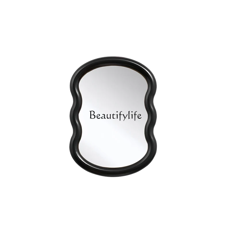 

Makeup Mirror Minimalist High-end Sense Irregular Decorative Mirror LED Smart