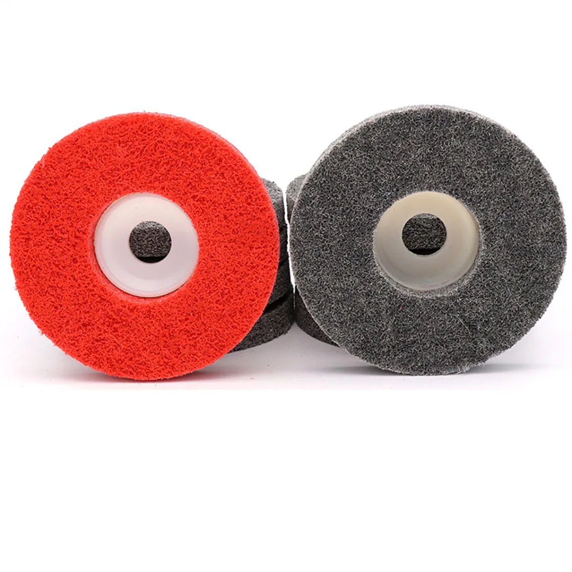 1PCS Fiber Wheel Angle Nylon Wheel Polishing Fiber Wheel Metal and Wood Grain Processing Polishing Deburring
