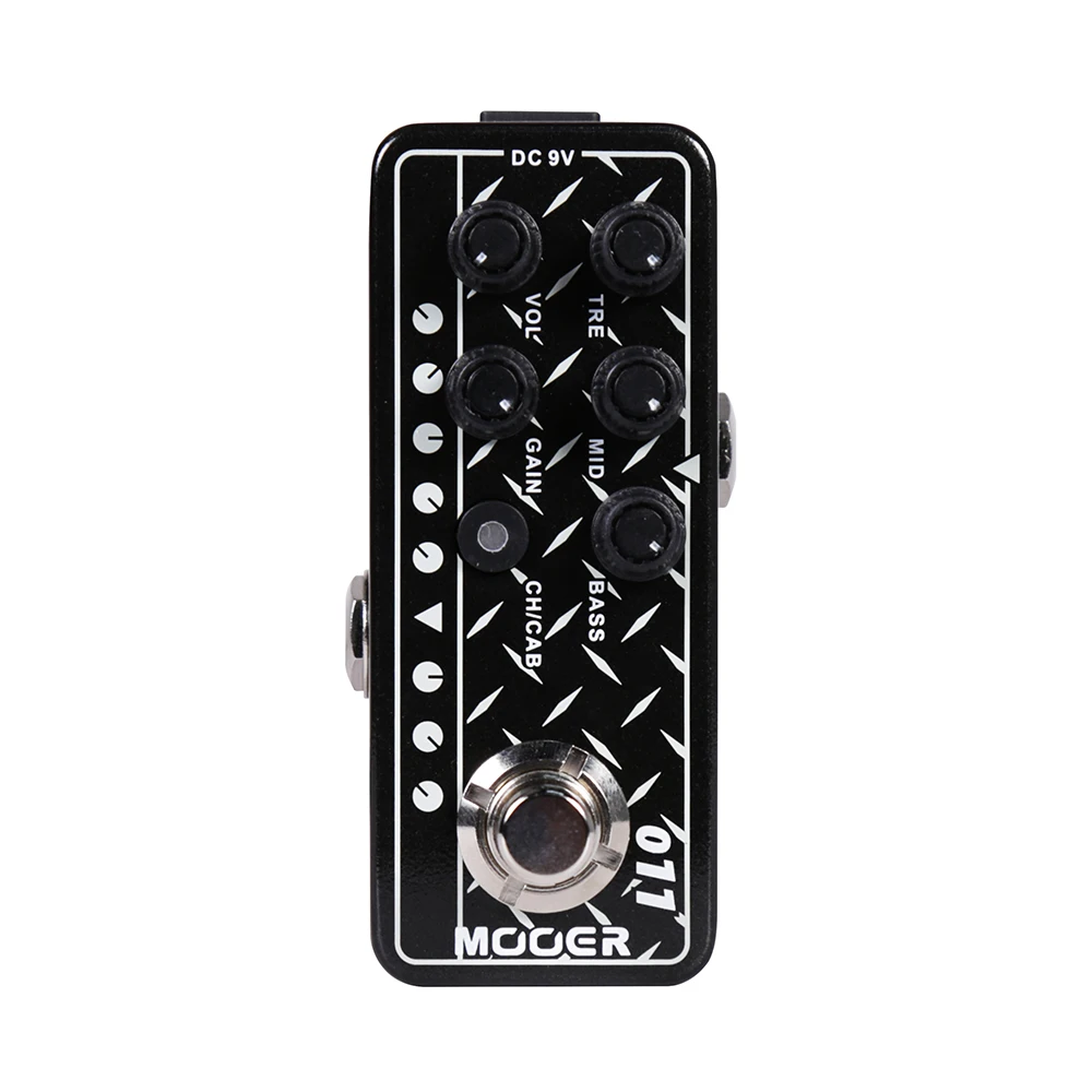 MOOER 011 CALI-DUAL Digital Preamp Guitar Effect Pedal True Bypass 3-Band EQ Micro Preamp Pedal Guitar Parts & Accessories