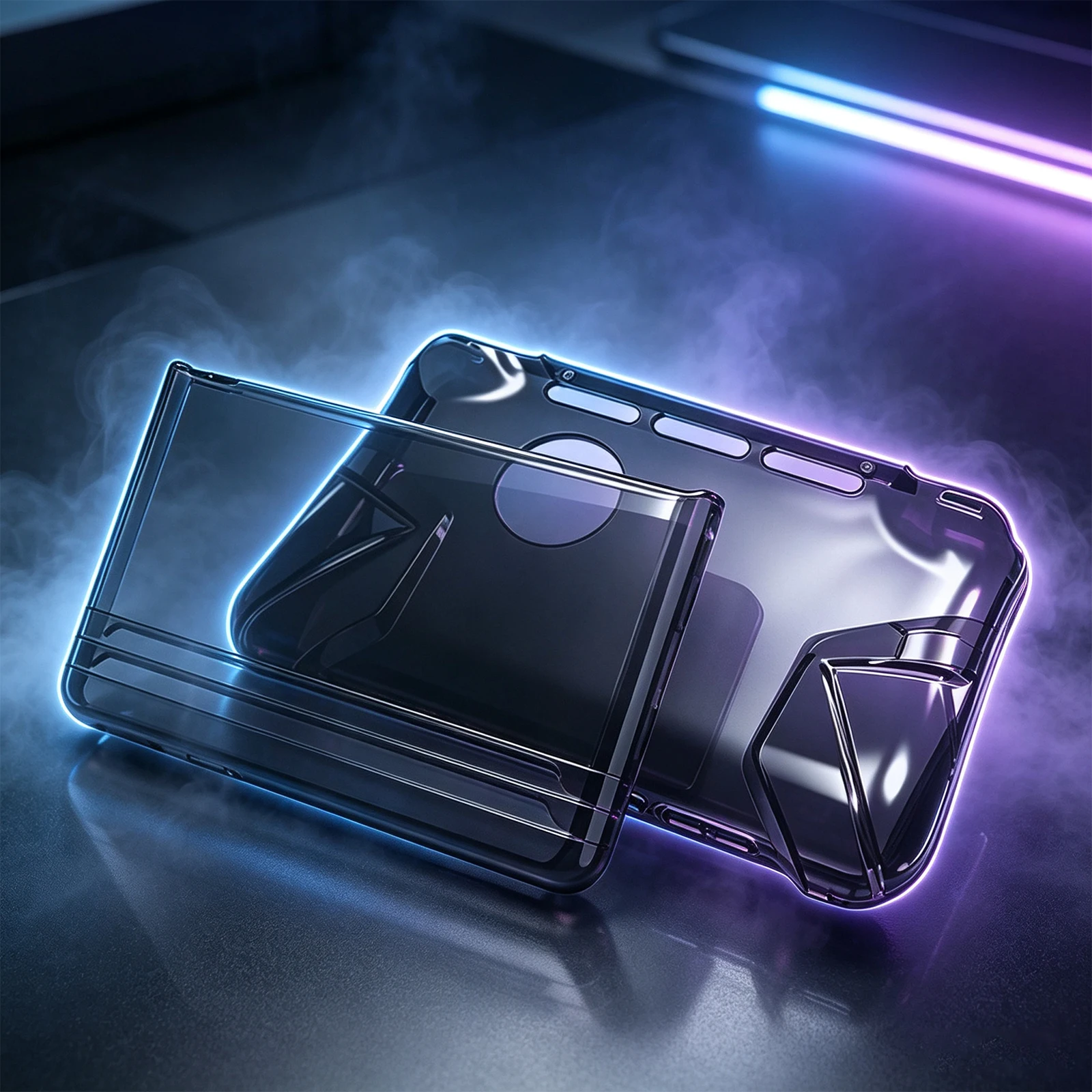 Coque de protection transparen - Gaming Console Design avis et prix