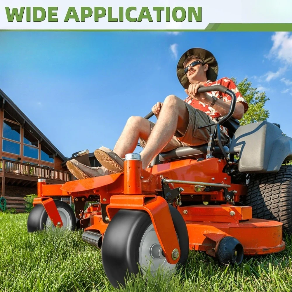 

Непрокалываемые шины для газонокосилок 11x4.00-5, комплект из 2 штук с адаптерами для ступиц, серый обод, универсальные для садовой мебели