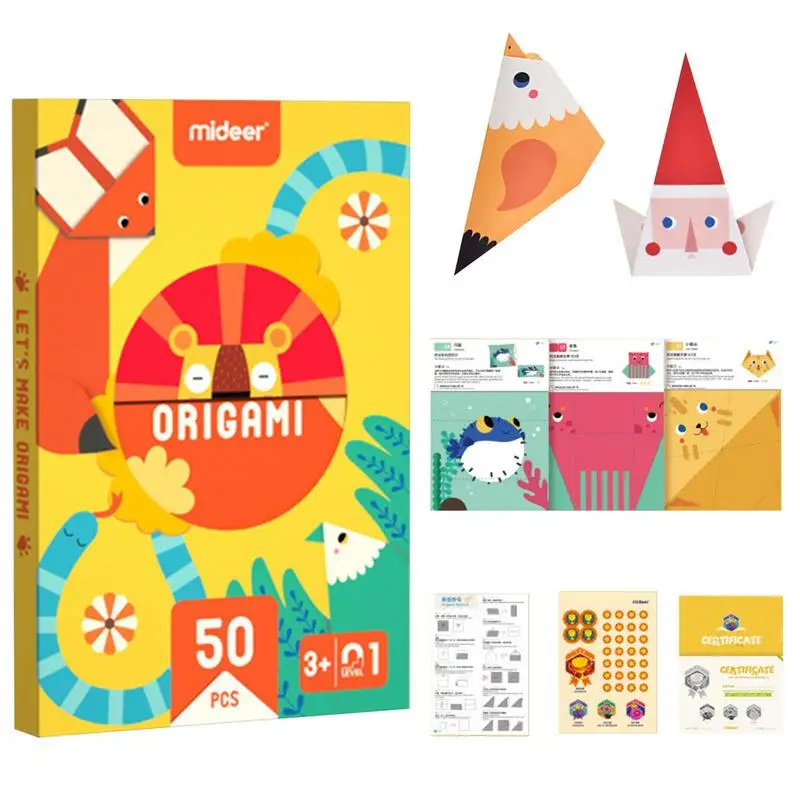 

3D Animal Folding Paper Craft Kit Paper Folding And Making Supplies For Classroom And Home Learning Educational Toy For Kids