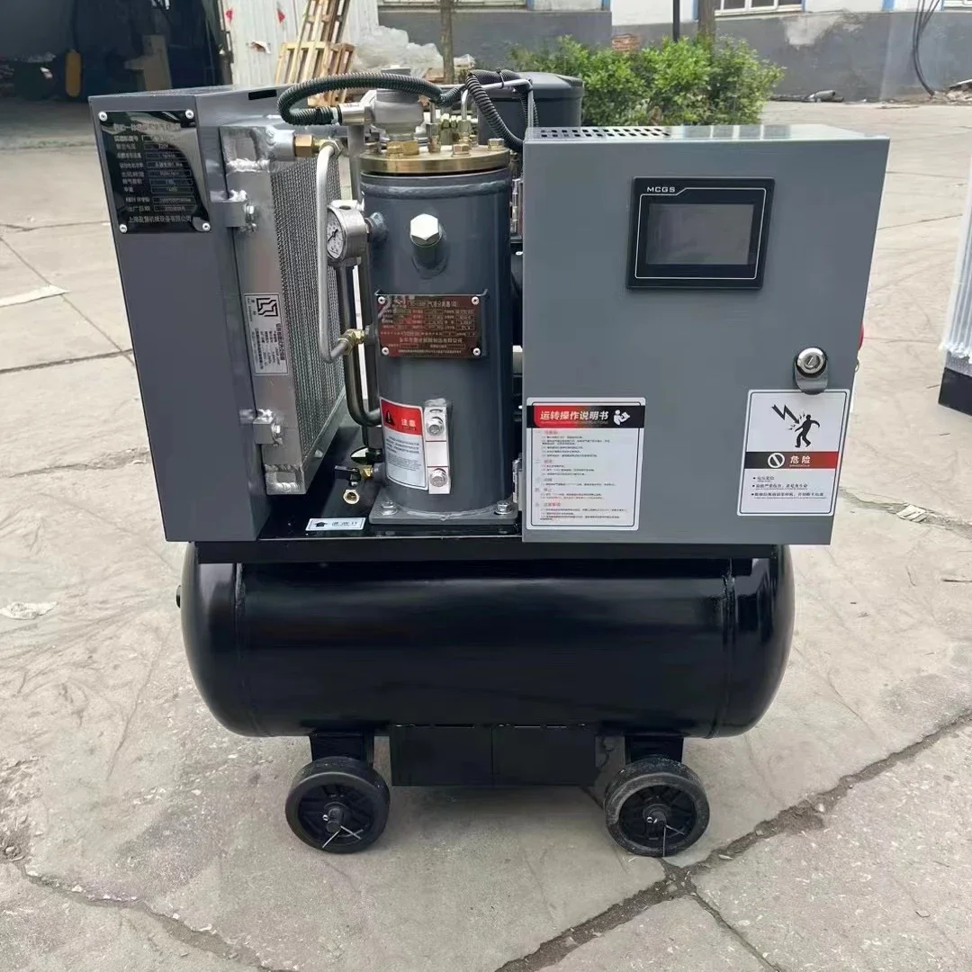 

Silent Screw Industrial Air Compressor Permanent Magnet Variable Frequency Air Compressor Machines Price Compressor Air Mobile