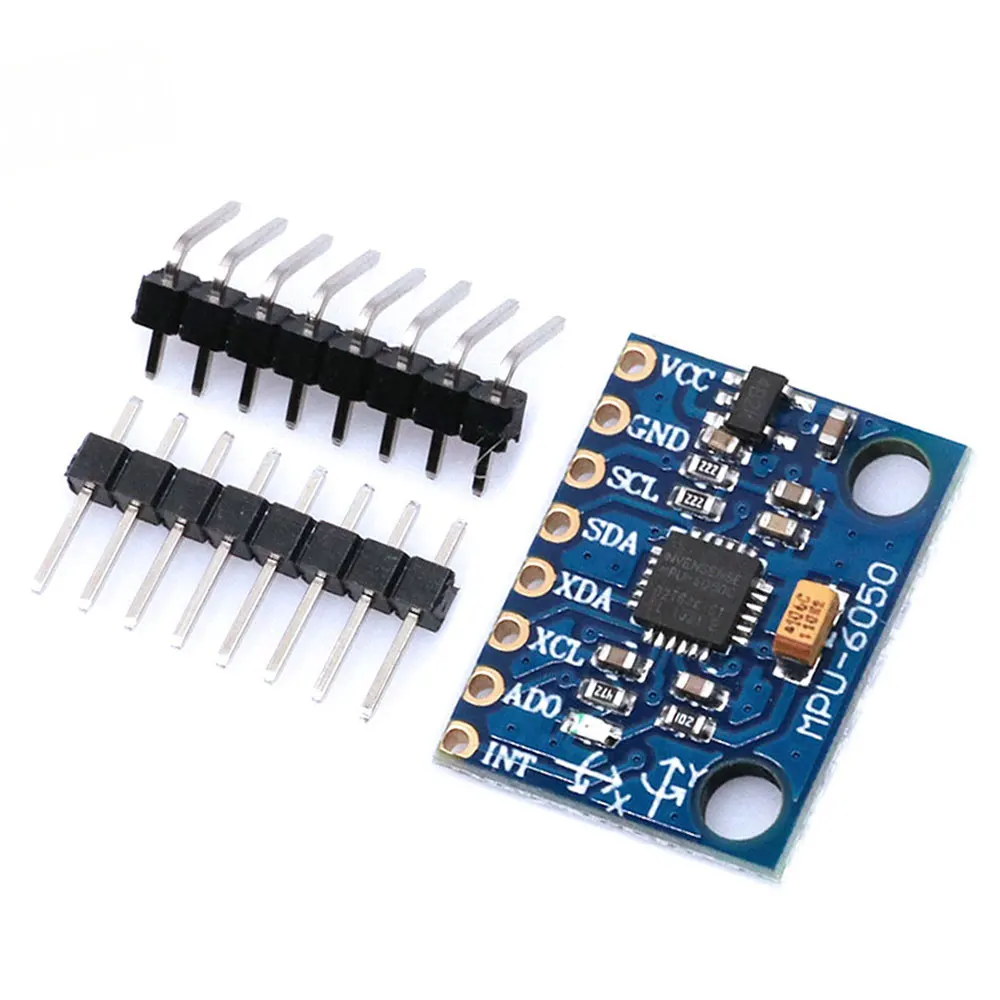 MPU6050 6-Axis Gyroscope Accelerometer Sensor Module 3-Axis Gyro + 3-Axis Acceleration I2C Board For Arduino STM32 Raspberry Pi