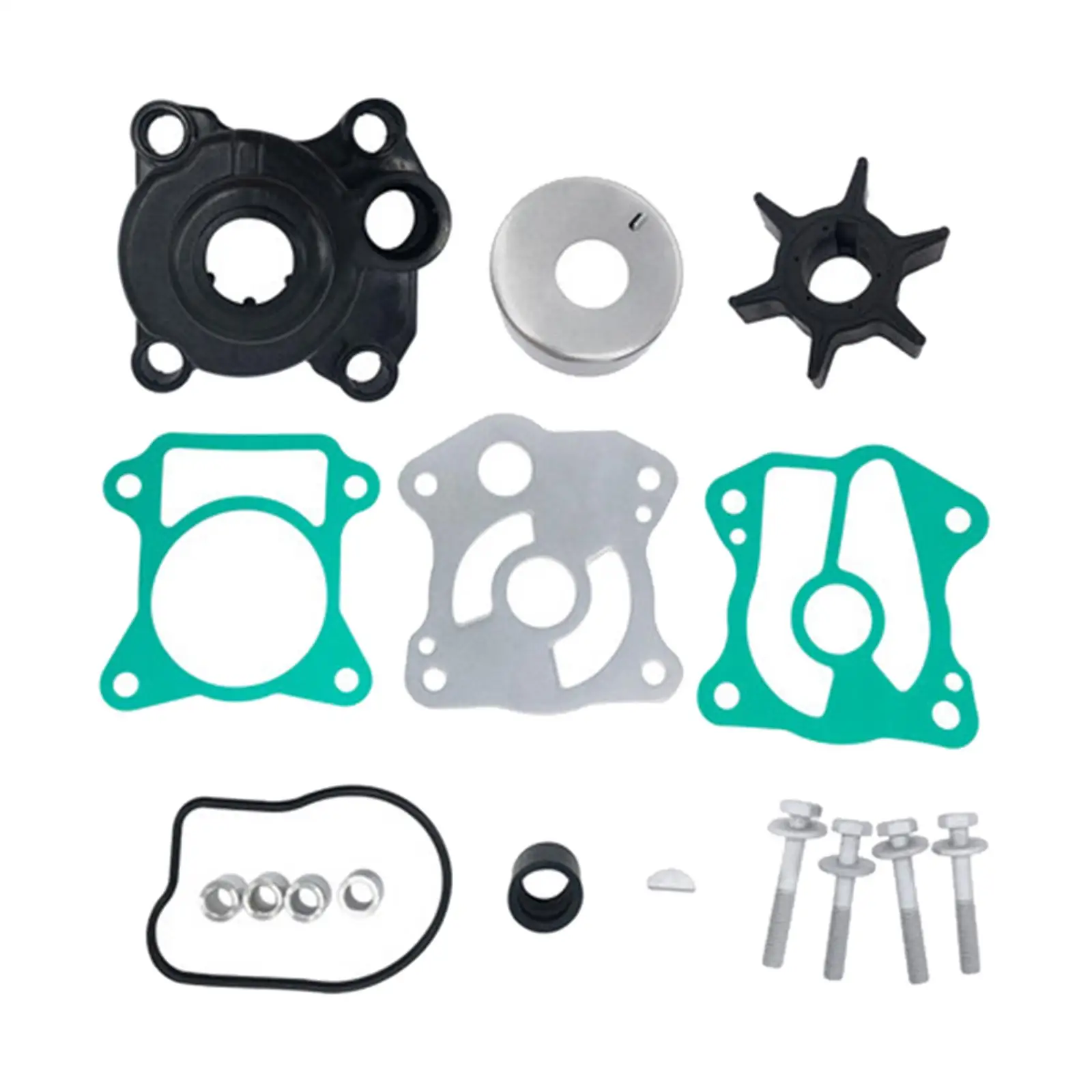 Outboard Engine Water Pump Impeller Kit Multi Size Repair Solution for Honda BF25A BF30A BF30D 06193-ZV7-020