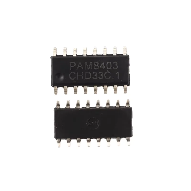 10pcs New PAM8403DR SOP16 audio amplifier power amplifier board chip IC