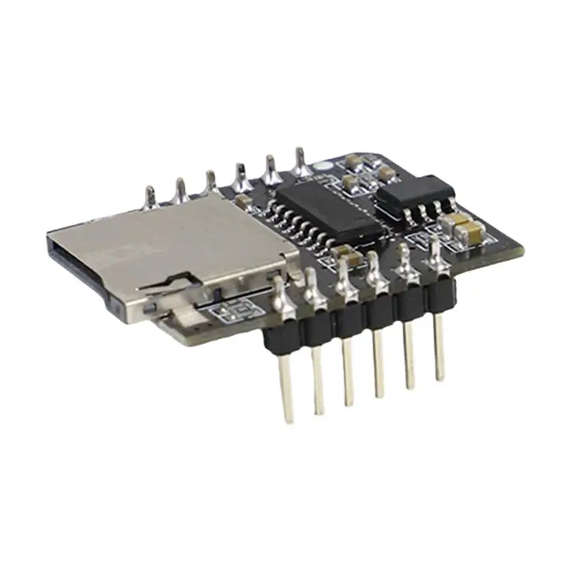 -[A51I Digital]CX1000BM Serial Voice Player Module MP3 Playback Chip Single Chip Control Triggers Voice Broadcast Custom Audio