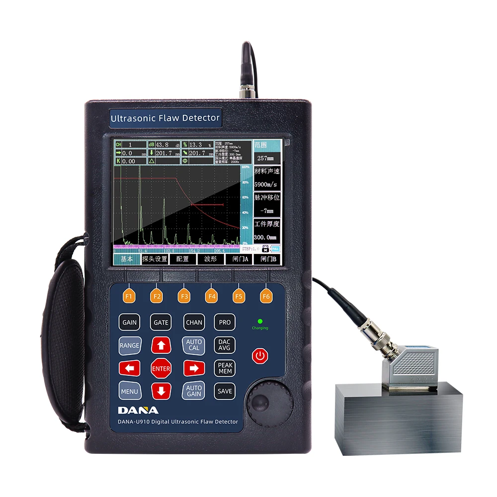 

DANA-U910 Производитель Ndt Ультразвуковой осмотр Ультразвуковой дефектоскоп Промышленные металлоискатели ЦАП AVG