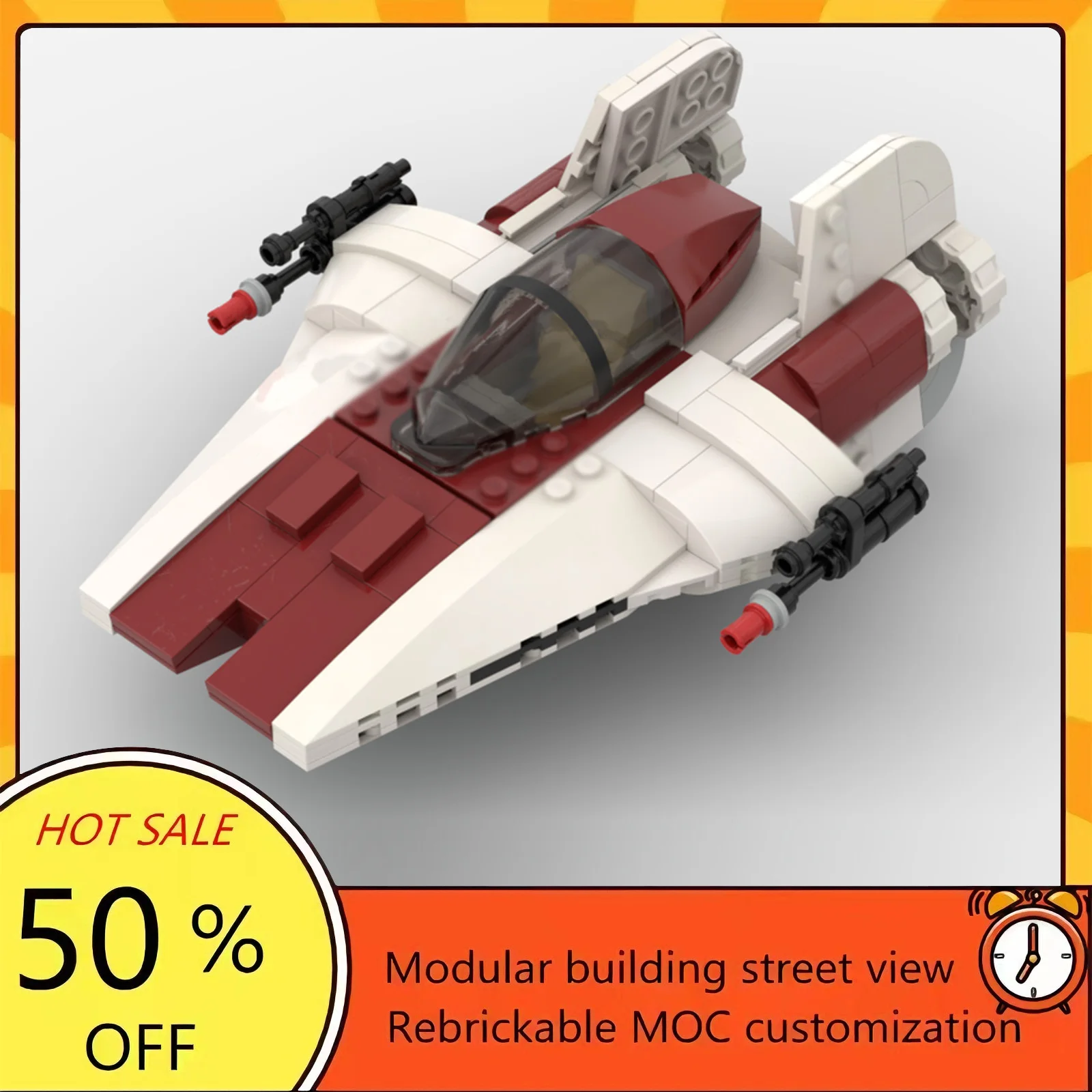 

Набор для сборки космического корабля из 381 детали, популярная модель по мотивам фильма «Звездные войны», модульный конструктор, технологичный подарок, игрушка для детей на праздники