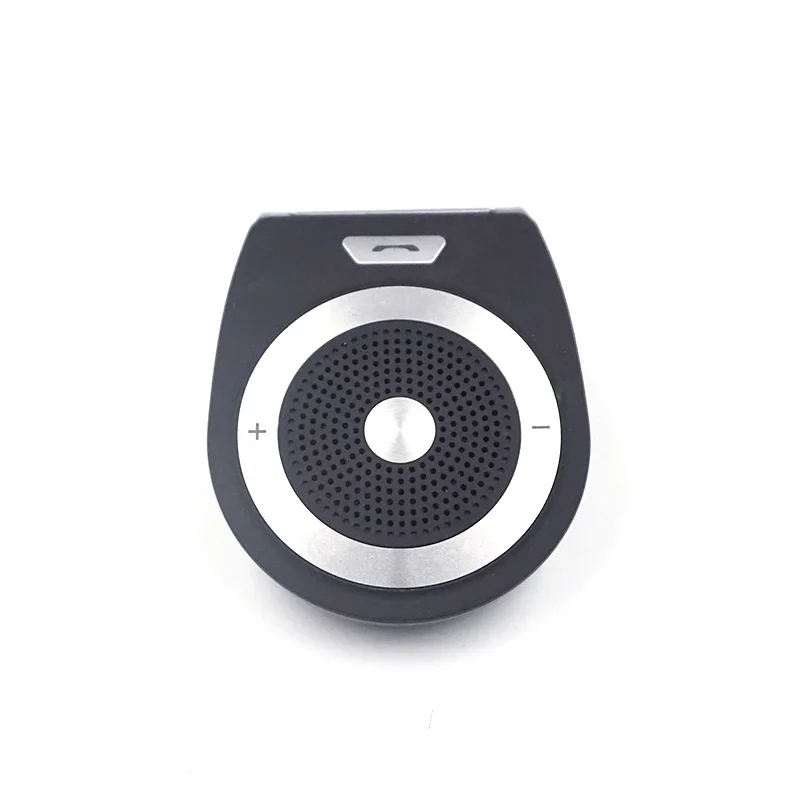 2021 Mini Wireless Handsfree In Car Bluetooth-compatible Speakerphone Car Kit With Mic For Car Home Office for iPhone