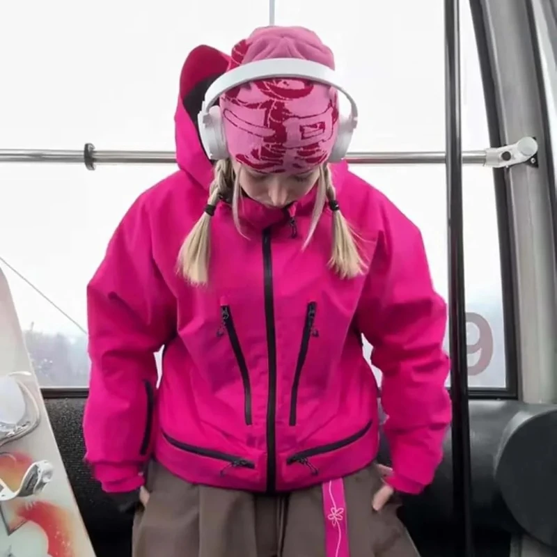 

New Multi Functional Unisex Skiing Jackets Outdoor Sport Waterproof Ski Coats Winter Insulated Snow Coat Mountain Men Hoodies