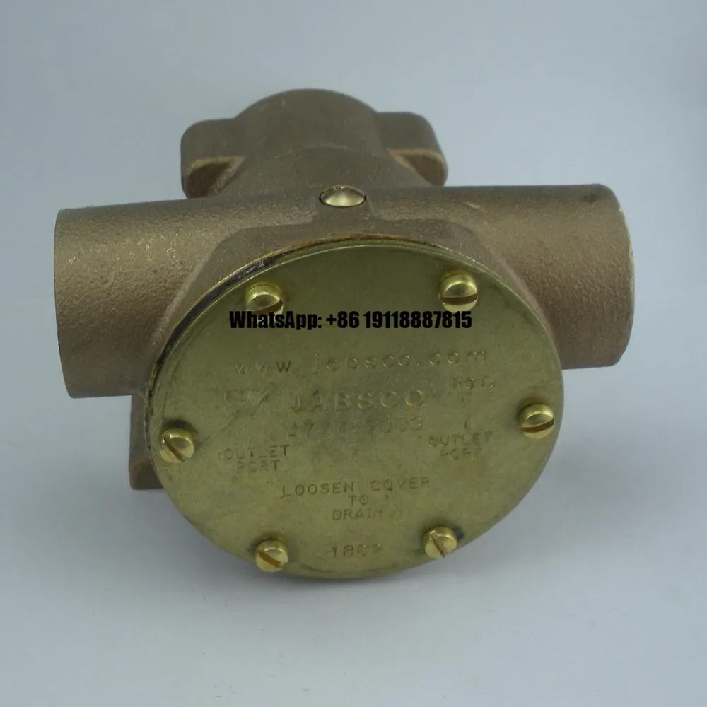 

Jabsco 777-9003 Bronze Power Steering Pump Engine Cooling Pump for Jabsco Models