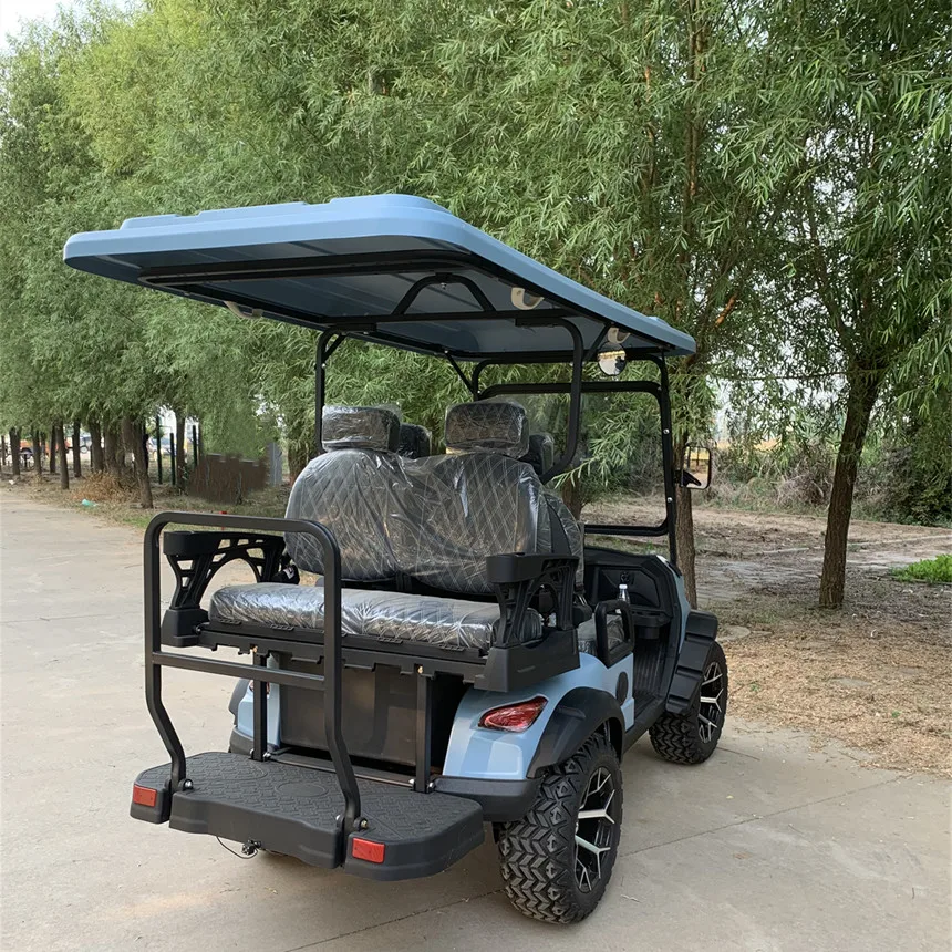 2024 New Model Style 350cc Petrol Engine Car For Sale Touring Adult Fuel Golf Cart With Cargo Bo