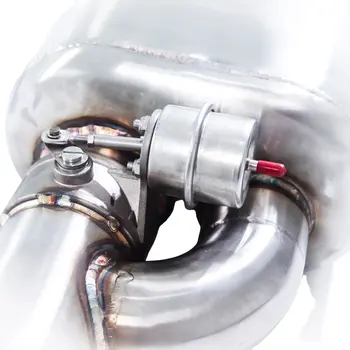 GFC Výfukový systém automobilu Ovládání vakuového ventilu Výfukové potrubí Variabilní tlumič výfuku z nerezové oceli Univerzální 51 63 76 mm Dálkové ovládání 10 nejlepší prodej tlumič výfuku s dálkovým ovládáním - №8