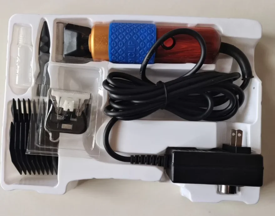 CHKJ for Professional 200W High Power Pet Hair Trimmer Dog Cutter Cat Haircut Grooming Kit Dogs Clipper Shaver Machine For Horse view 3