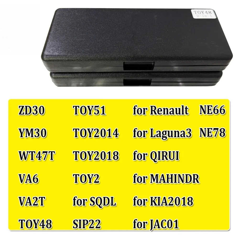 Lishi 2 in 1 ZD30 YM30 WT47T VA6 VA2T TOY48 TOY51 TOY2014 TOY2018 TOY2 SIP22 NE66 NE78 for SQDL Renault LAGUNA3 KIA2018 JAC KIA