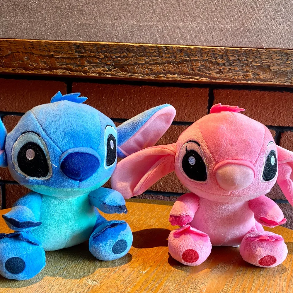 20cm Disney Stitch ausgestopfte Plüschtiere Cartoon ausgestopfte Plüsch puppen Anime Plüsch Babys pielzeug kawaii Jungen Mädchen Weihnachten Geburtstags geschenke