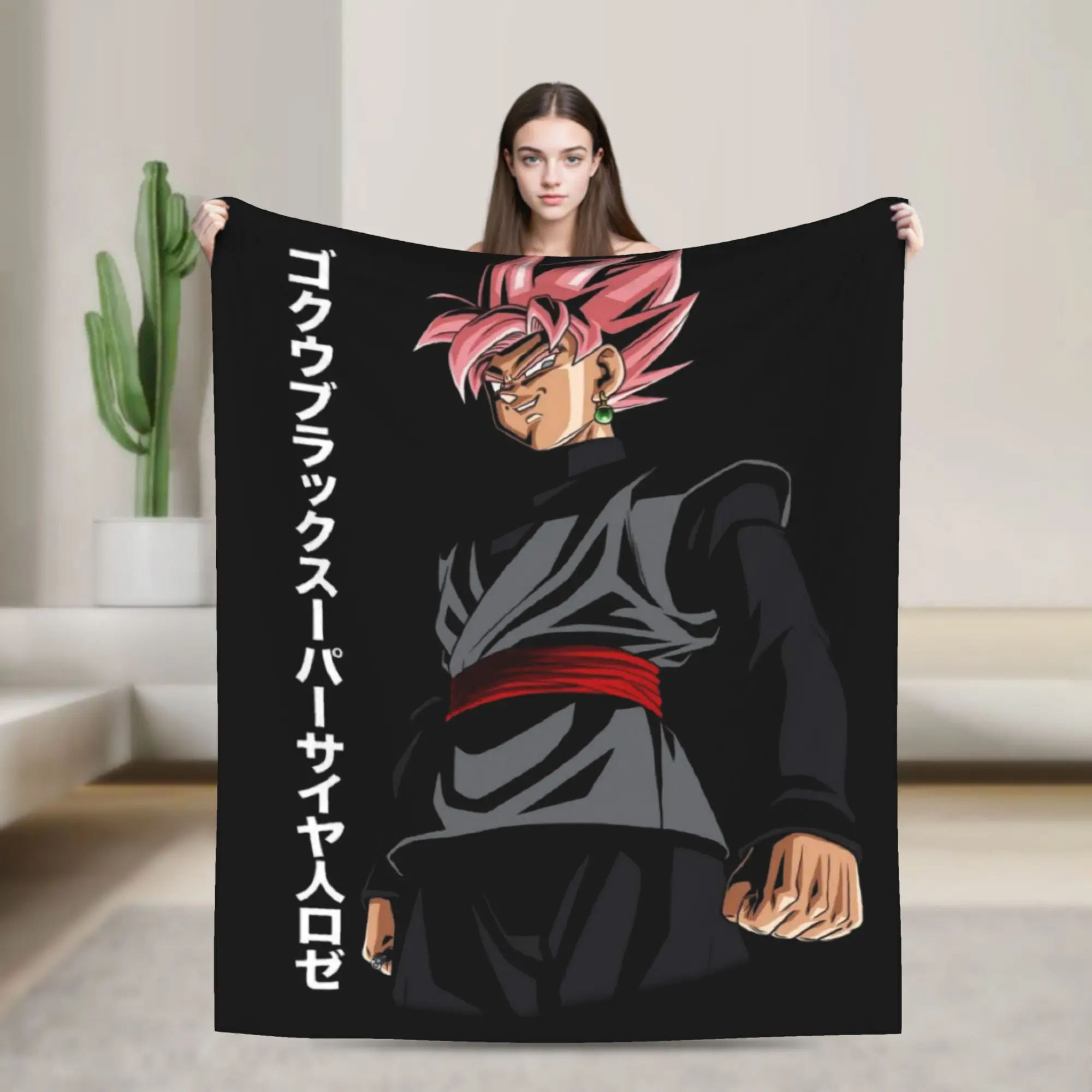 Dragon Balls  Blanket  Warm Soft Comfortable Plush Throw Blanket For Boy Girl Outdoor Flannel Bedspread Bed Cover