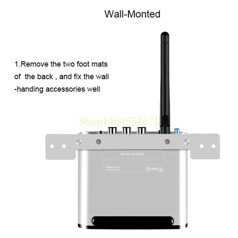 

Best Seller 2.4GHz Wireless Video AV Transmitter and Receiver to Camera Monitor