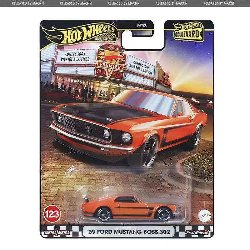 2025 Original Hot Wheels Car Boulevard 25 Mix 2 - 2025 Case Gjt68 B 1/64  Diecast Vehicle Model Car Boy Toys Birthday Gifts