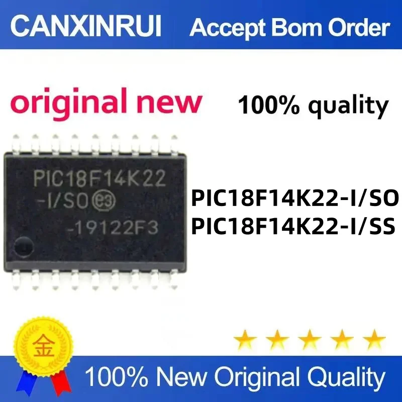 

PIC18F14K22-I/SO SOP20 PIC18F14K22-I/SS SSOP20 microcontrollers