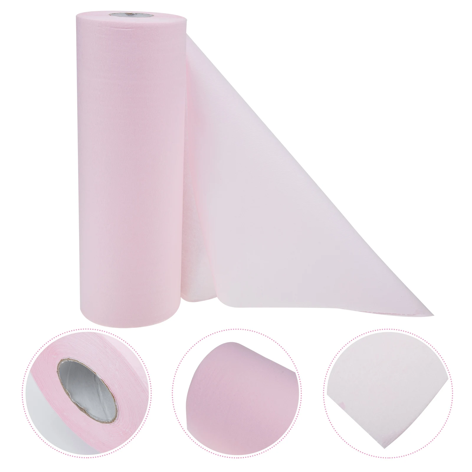 

Disposable Feet Towel 01 Pink Manicure Pad Table Mat Salon Wiping Paper Towels Nail Art Protector Waterproof Absorbent Beauty
