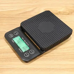 1pc 3kg 5kg Drip Coffee Scale With Timer Portable Electronic Digital Kitchen Scale High Precision LCD Electronic Scales