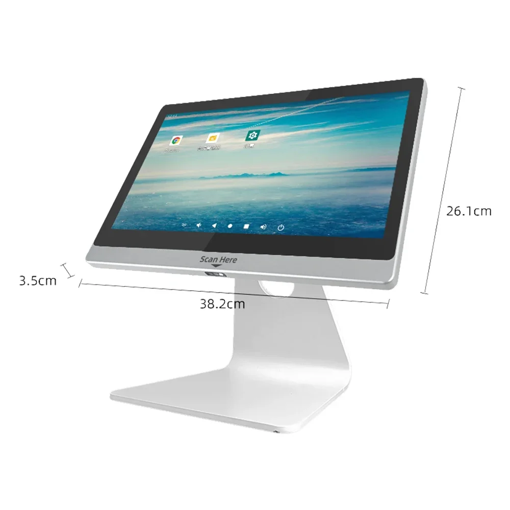 Novo scanner de código de barras tablet supermercado máquina de faturamento 1d 2d qr leitor er230