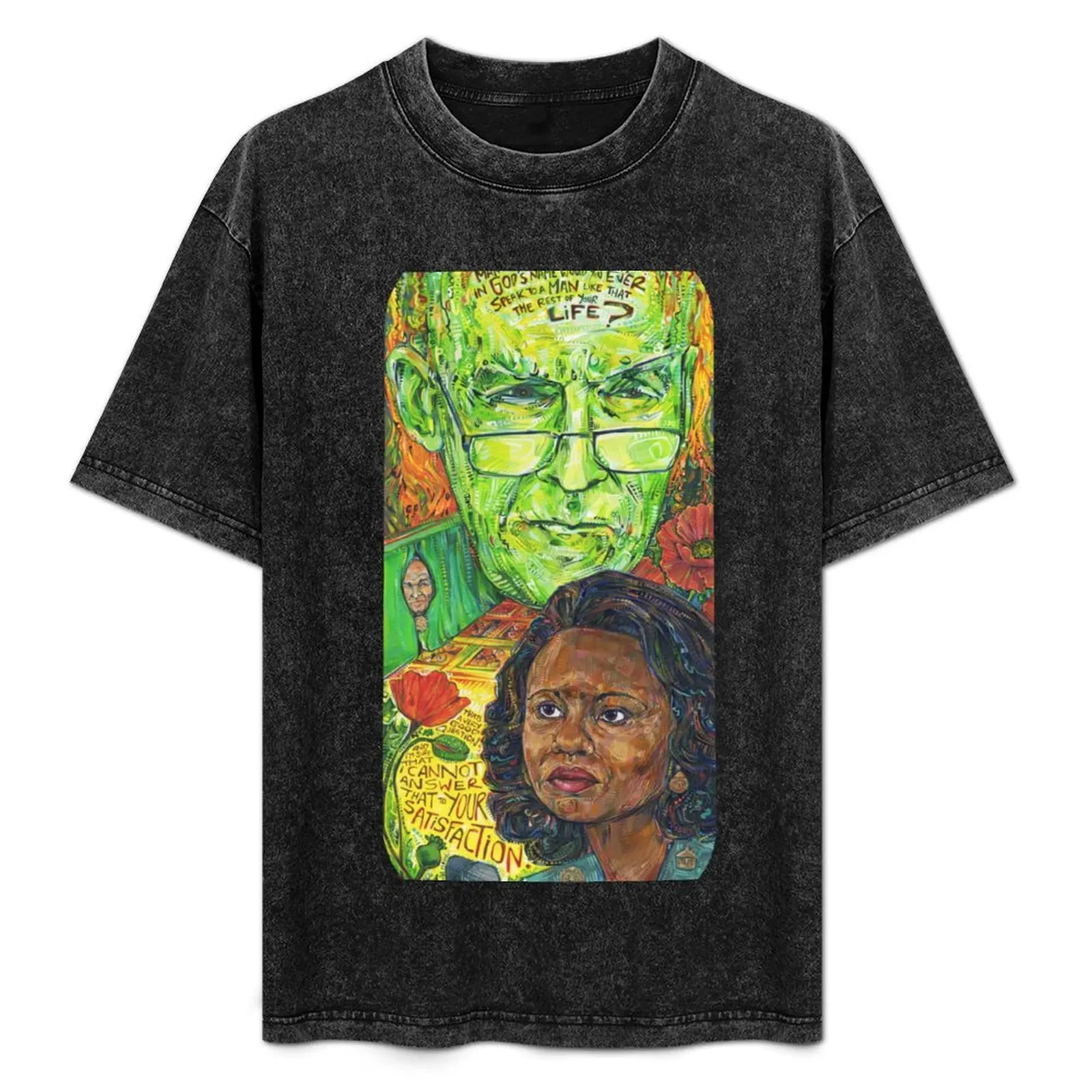 Anita Hill Painting - 2017 T-Shirt plus size clothes graphic tee shirt vintage clothes heavyweights Men's t shirts