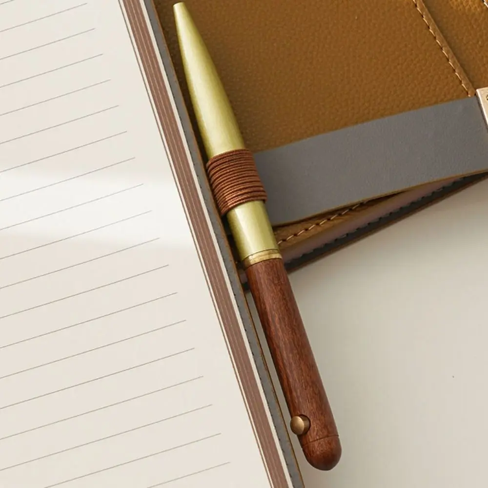 Notepads A5 Diary Notebook Thicken Magnetic Buckle Meeting Notebook PU Leather 200 Pages Daily Planner School