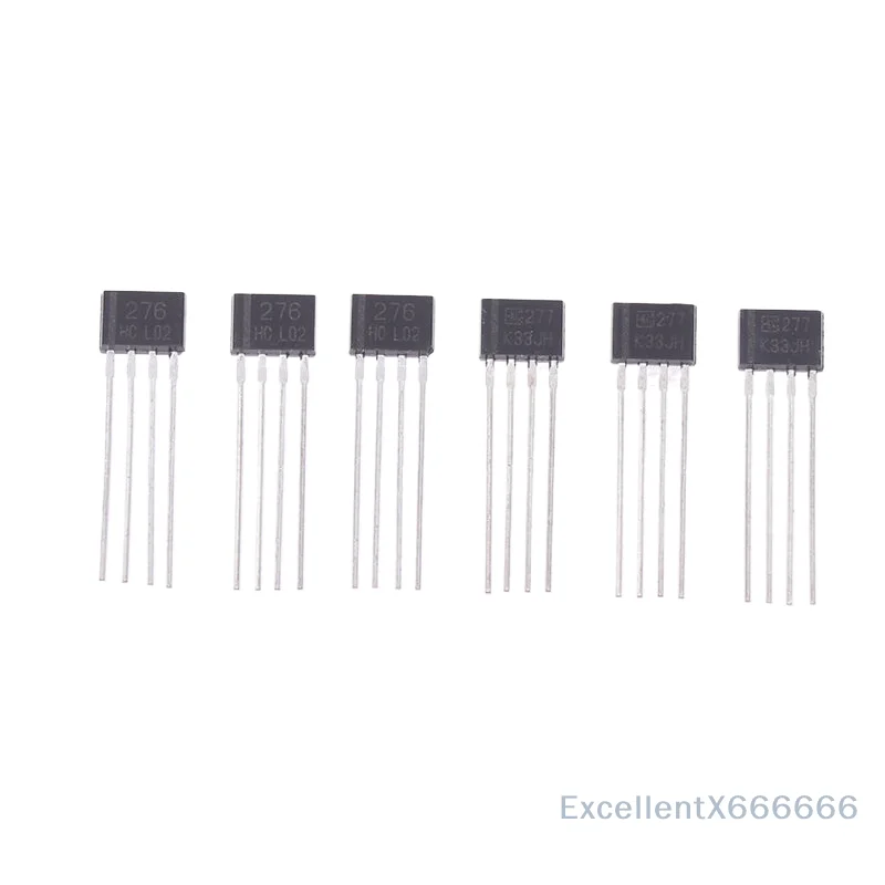 10PCS Fan Motor Hall Effect Sensor ATS276 ATS276H AH277 YS276 EG276 276 Series SIP-4 for Computer & Electronics