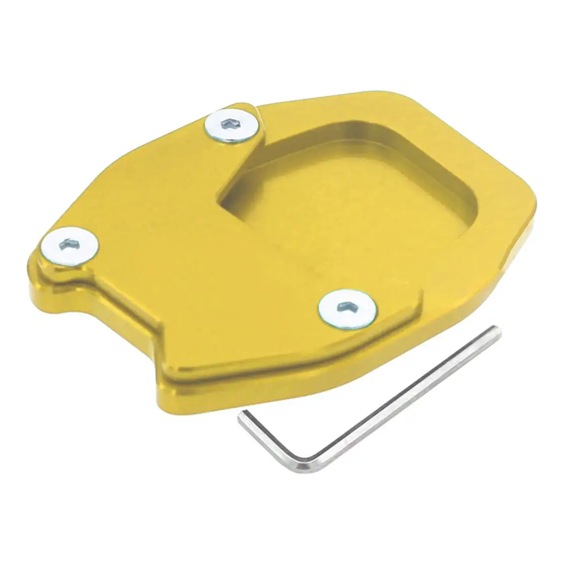 Motorcycle Foot Side Stand Enlarge Plate Kickstand Extension Pad Fit for Honda X-ADV750 NC750X 2021 2022 2023 2024 Gold